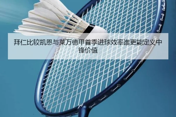 拜仁比较凯恩与莱万德甲首季进球效率谁更能定义中锋价值